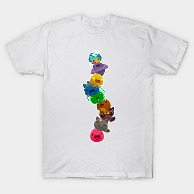 slime tower T-Shirt by dragonlord19